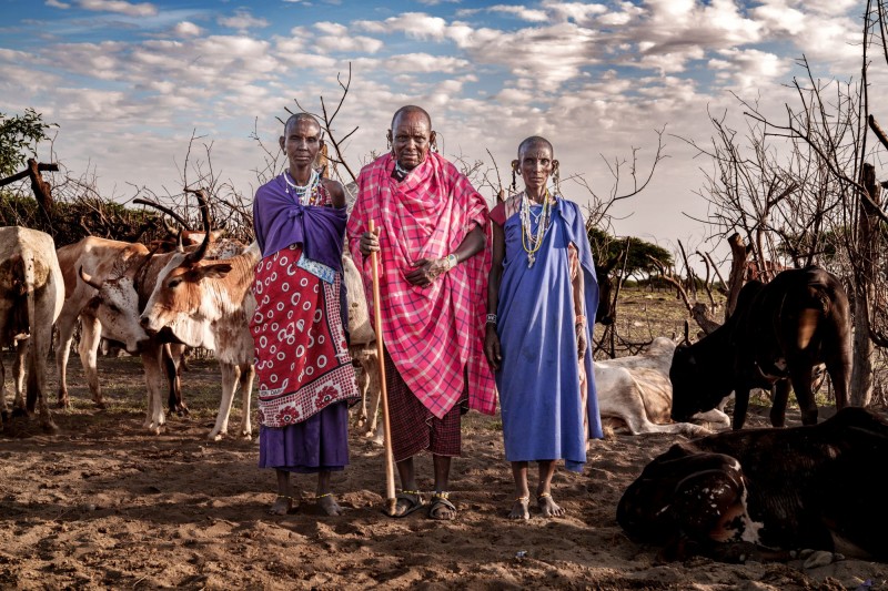 Uprostřed Masajů, Tanzanie
