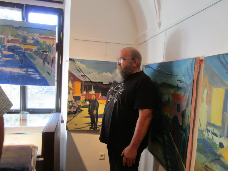 Vernisáž výstavy Marka Fexy