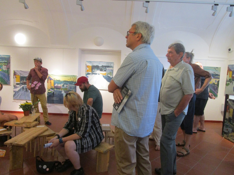 Vernisáž výstavy Marka Fexy