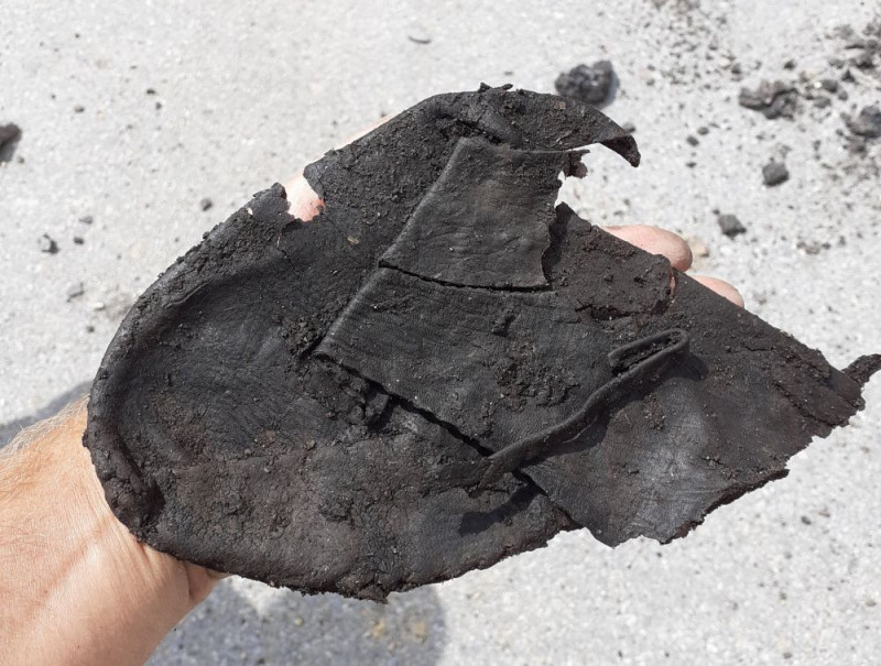 Vršek pracovní boty, 12. stol. - Karlovo náměstí