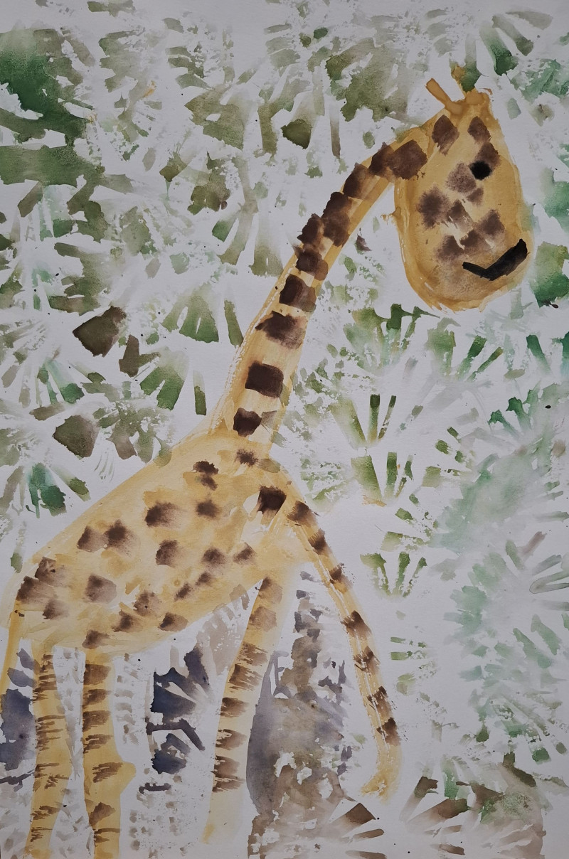 3. místo do 6 let - Klárka Málková (4 roky), Norsko: Koukni, jaká krasavice